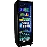 Getränkekühlschrank ZKB 360 ZK 280 Flaschenkühlschrank Kühlschrank mit Glastüre Gastro Getränkekühler