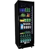 Getränkekühlschrank ZKB 360 ZK 280 Flaschenkühlschrank Kühlschrank mit Glastüre Gastro Getränkekühler - 2