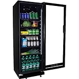 Getränkekühlschrank ZKB 360 ZK 280 Flaschenkühlschrank Kühlschrank mit Glastüre Gastro Getränkekühler - 3