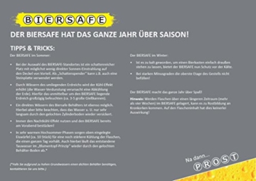 BIERSAFE: Outdoor / Garten Erdloch Bier Kühler, Beer safe cooler / Rohr / Kühlschrank ohne Strom, Bar-Gadget! - 
