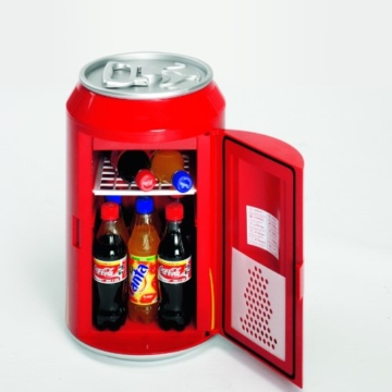CocaCola 525600 Mini-Kühlschrank / 47,7 cm Höhe / 12/230 Volt / rot - 