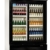 Flaschenkühlschrank, 1200 x 730 x 2135 mm, 2 Schiebetüren, -