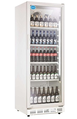 Flaschenkühlschrank mit Glastür 230 Liter Getränkekühlschrank Gewerbekühlschrank - HOCHWERTIGE VERARBEITUNG - TOP-QUALITÄT - GERINGER STROMVERBRAUCH -
