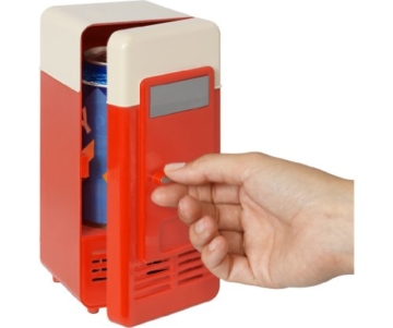 GreatGadgets 3072-1 USB Minikühlschrank (Rot) - 