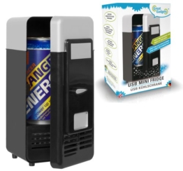 GreatGadgets 3072-2 USB Minikühlschrank (Schwarz) -