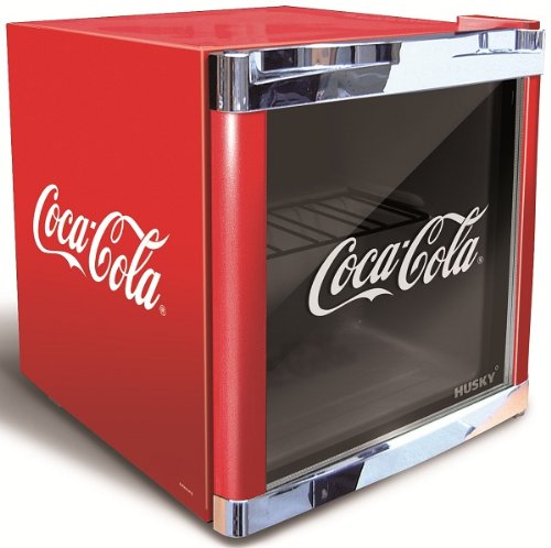 Husky Cool Cube Mini-Kühlschrank Coca Cola Design / Energieeffizienzklasse B / Nutzinhalt 50l -