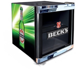 Husky HUS-CC 200 Flaschenkühlschrank Becks / A+ / 51 cm Höhe / 84 kWh/Jahr / 50 L Kühlteil -