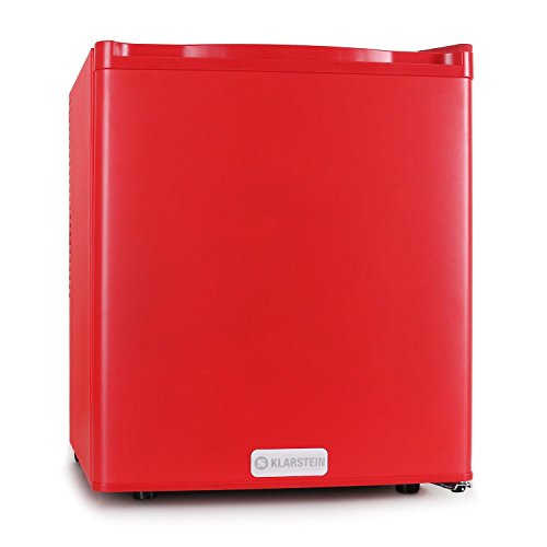 Klarstein FW-MKS-5 Minibar Kühlschrank kleiner 48 L Getränkekühlschrank (48 Liter, EEK C, 1 Regaleinschub) rot -