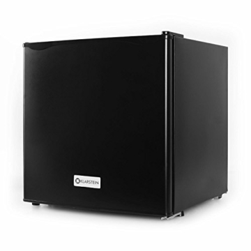 Klarstein Mini Kühlschrank Minibar Getränkekühlschrank (40 Liter Kühlfach, Eisfach, 39 dB leise, 49,5 cm hoch) schwarz - 