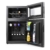 Klarstein MKS-7 Weinkühlschrank Minibar Getränkekühlschrank (70 Liter, 8 Flaschen, 2 Temperaturzonen, Touchpad, 2-türig) schwarz - 