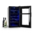 Klarstein Vinesse Weinkühlschrank Getränkekühlschrank Weintemperierschrank (52 Liter, 18 Flaschen, Touch-Bedienfeld, LCD-Display, Innen-Beleuchtung) schwarz - 