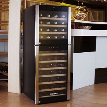 KRC-73DZF 73-Flasche Freestanding Stil Kompressor Weinkühler - 