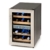 Luxus Weinkühlschrank | Weinkühler Getränkekühler | Minibar Kühlschrank | für 12x Weinflaschen | mit Echtholz-Regalsystem - 