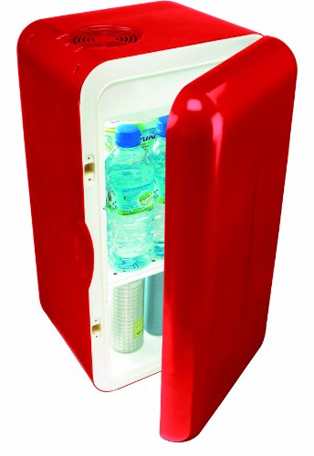 Mobicool F16 Minikühlschrank 230 Volt [Energieklasse A++] rot - 