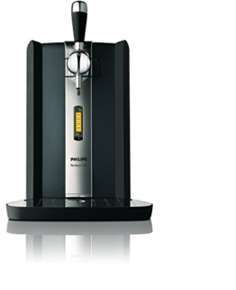 Philips HD3620/25 Perfect Draft Bierzapfanlage (Metallfässer 6 Liter) schwarz -