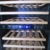 plenti WEIN CASE - Weinkühlschrank 450l mit 15 Regalböden und 2 Klima-Zonen schwarz/chrom - 