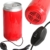 Sidiou Group Portable USB-PC Mini-Kühlschrank Kühlschrank kühles Getränk Getränkedosen Kühler & wärmer PC Gadgets Red - 