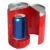 Sidiou Group Portable USB-PC Mini-Kühlschrank Kühlschrank kühles Getränk Getränkedosen Kühler & wärmer PC Gadgets Red - 