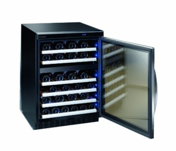 Weinkühlschrank Dometic 9103500449 B / 86.5 cm Höhe / 201 kWh/Jahr / Der Dometic D50 bietet zwei Temperaturzonen, individuell regelbar im Temperaturbereich von 5 °C bis 22 °C. / schwarz / 46 Flaschen - 