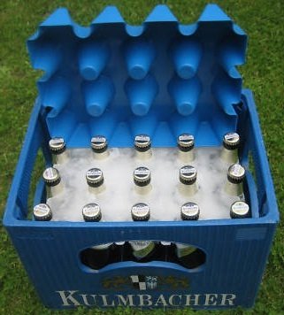 10 (Stück) x sl-EISBLOCK 0,5 Liter # Made in Germany # bis der Grill heiß ist - sind die Biere kühl # Bierkühler # Bierkastenkühler # Bier Kühler für Kiste Kasten # Bierkiste Bierkasten Bierkisten (blau) -