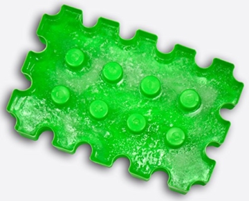 SL-Eisblock - Bierkühler, neon-grün, Getränkekühler für 0,33 Liter Flaschen der sl-EISBLOCK Bierkastenkühler ist MADE IN GERMANY (neon - grün) - 